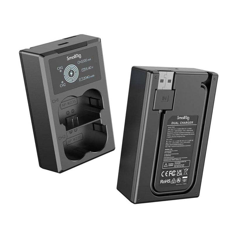 Smallrig Kit da 2 Batterie e Caricabatterie NP-W235 Smallrig Kit da 2 Batterie e Caricabatterie NP-W235